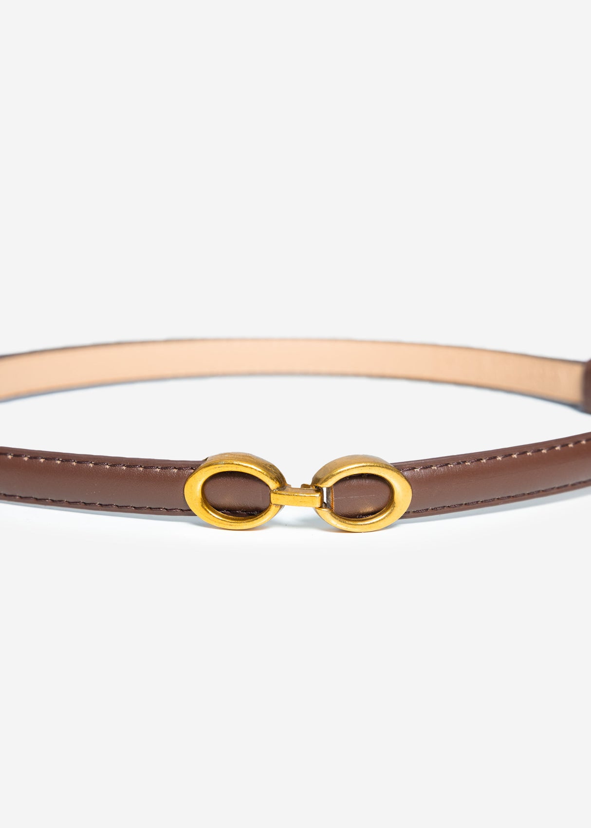 Verstellbarer Gürtel - dunkelbraun