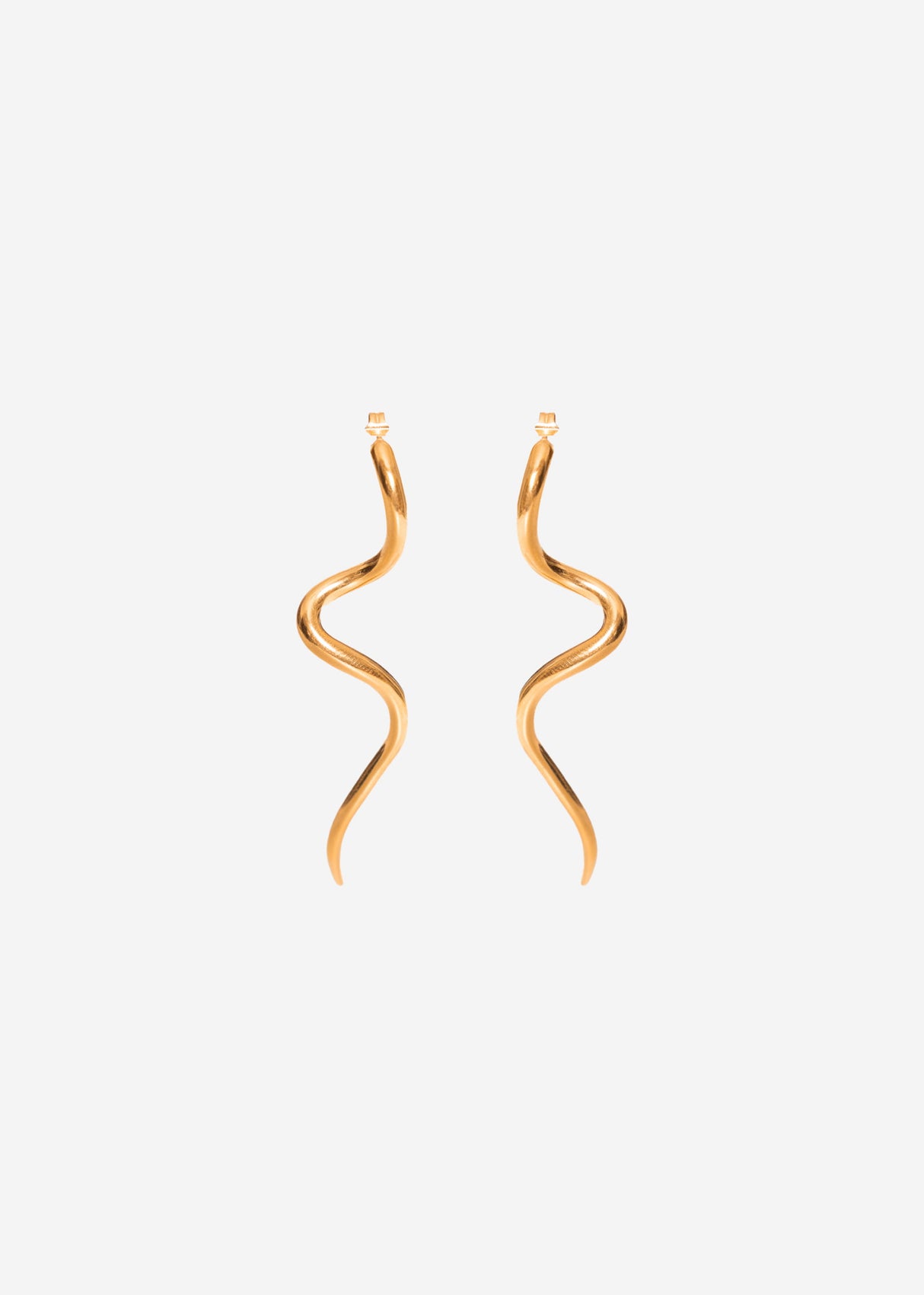 Wave Ohrstecker - gold
