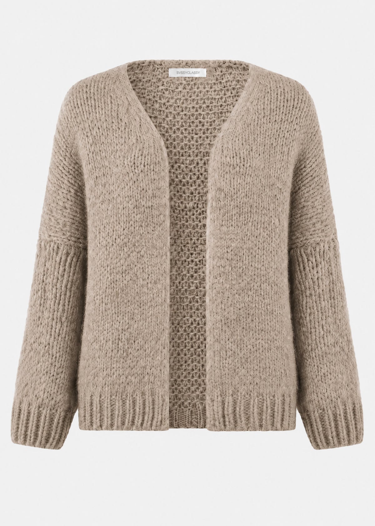 Oversize Cardigan - beige