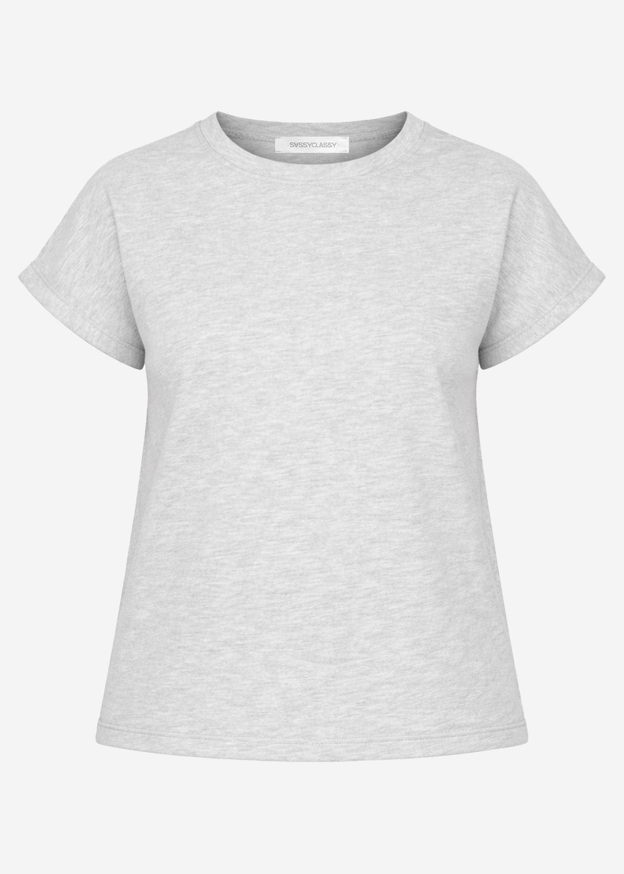 Sweatshirt with back detail - light gray