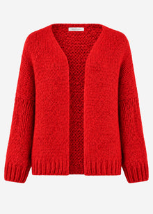 Oversize Cardigan - rot