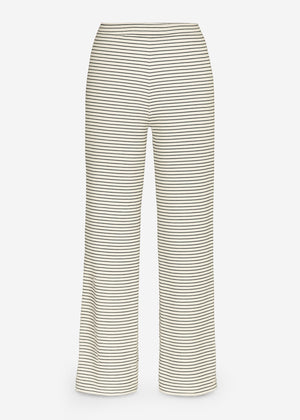 Loungewear Hose mit Streifen - offwhite