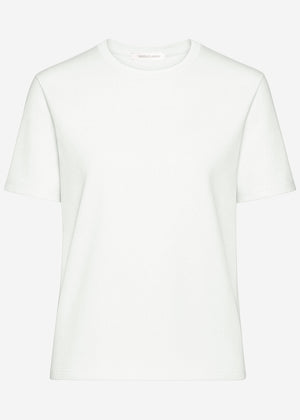 Rundhals T-Shirt - grau