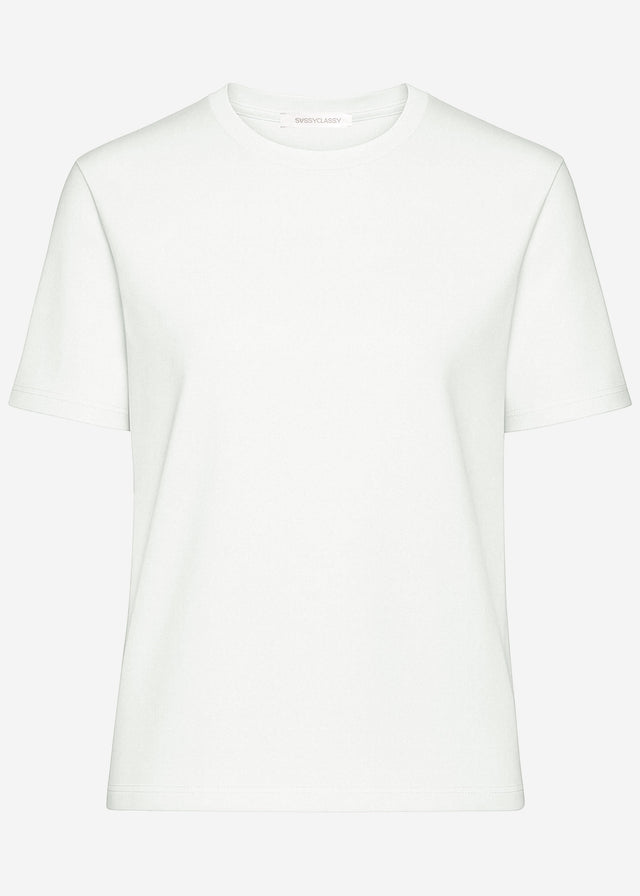 Rundhals T-Shirt - grau