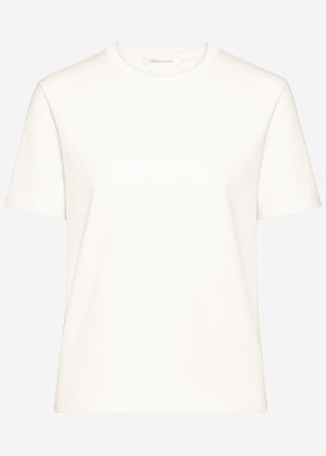 Rundhals T-Shirt - hellbeige