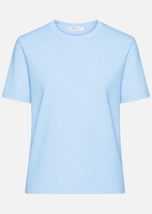 Rundhals T-Shirt - hellblau