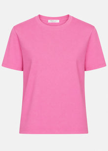 Rundhals T-Shirt - pink
