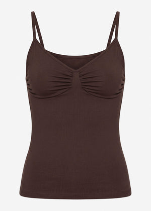 Sculpting Shapewear Top - braun