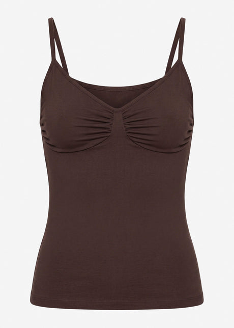 Sculpting Shapewear Top - braun von SASSYCLASSY