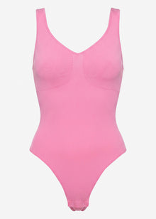 Bodysuit Sculpting Shapewear mit String - pink