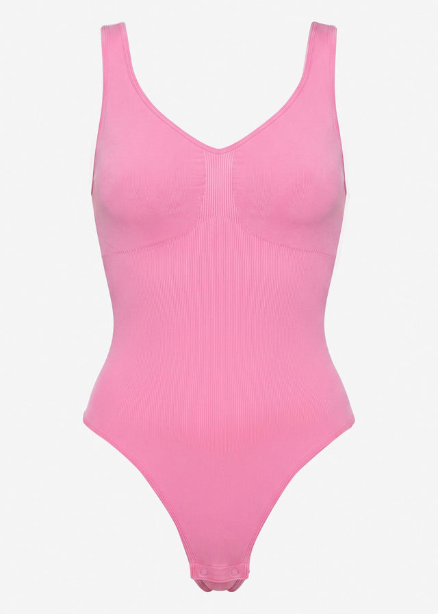 Bodysuit Sculpting Shapewear mit String - pink