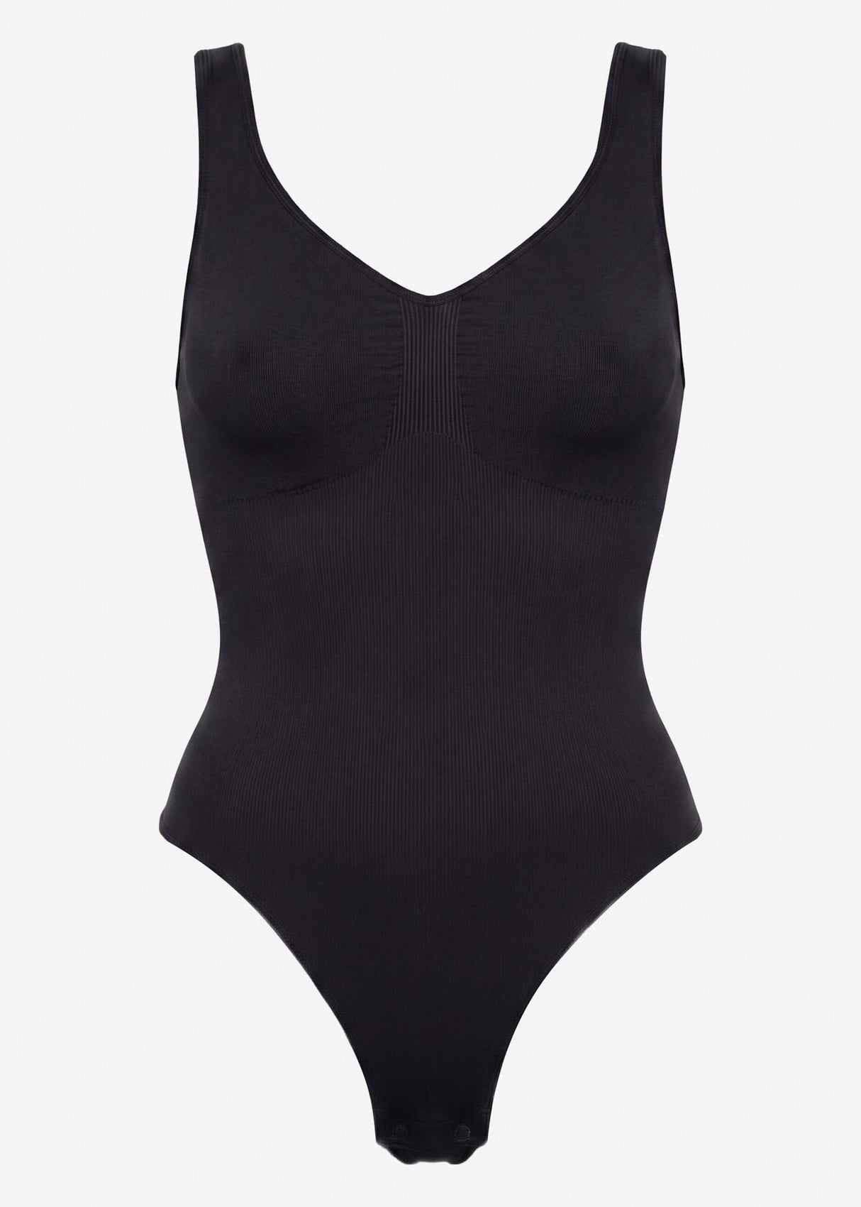 Bodysuit Sculpting Shapewear mit String - schwarz