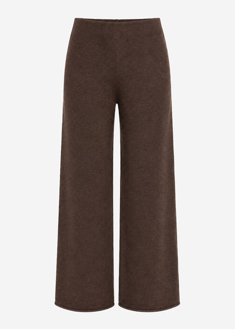 Loungewear pants with straight leg - brown by SASSYCLASSY