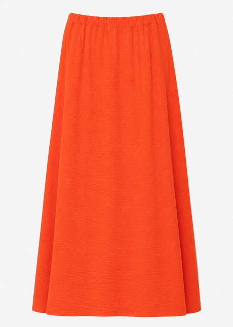 Maxi Musselin Rock - orange by SASSYCLASSY
