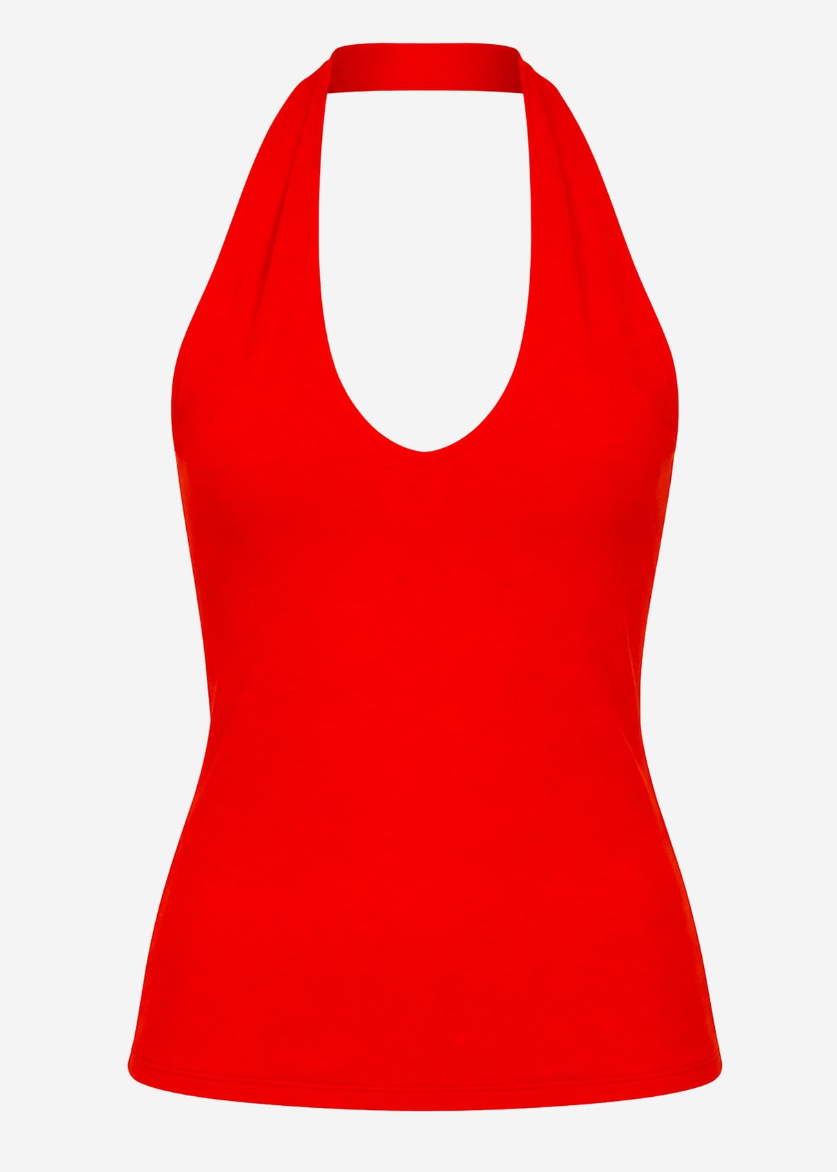 Neckholder-Top - rot