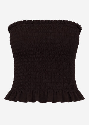 Smok Bandeau-Top - schokobraun