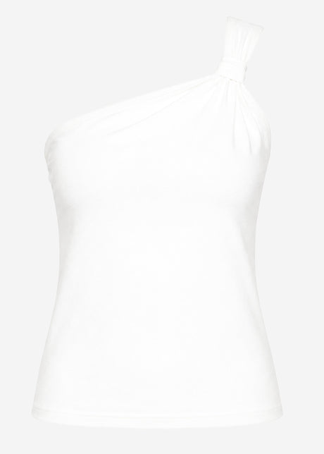 One-Shoulder-Top - offwhite