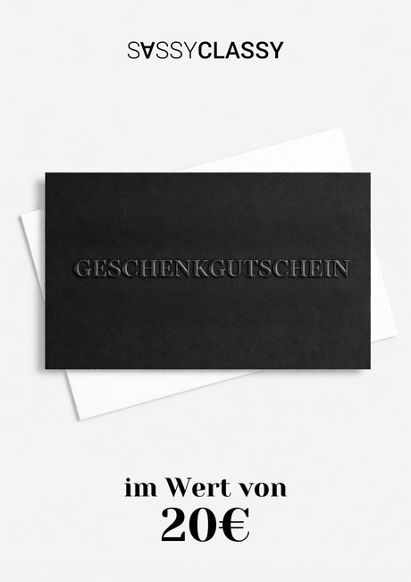 SASSYCLASSY Geschenkgutschein von SASSYCLASSY