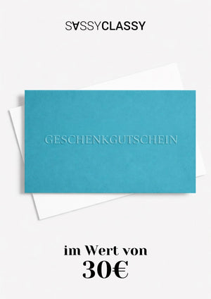 SASSYCLASSY Geschenkgutschein