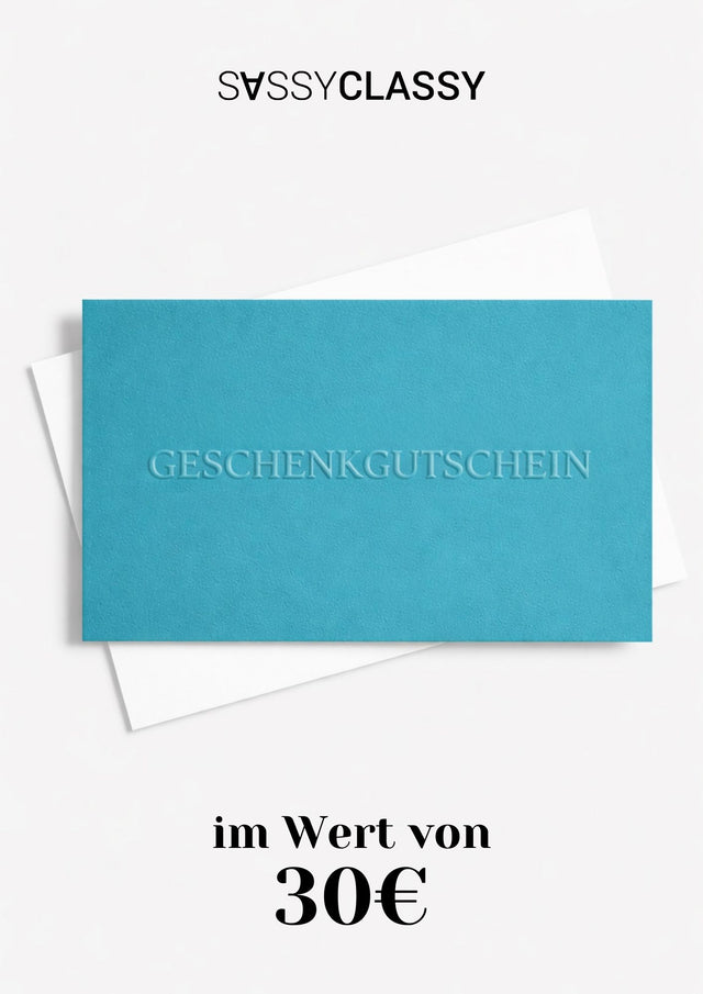 SASSYCLASSY Geschenkgutschein