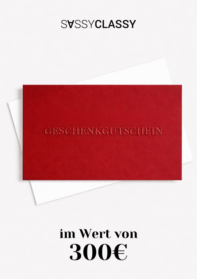 SASSYCLASSY Geschenkgutschein