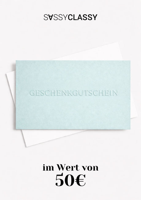 SASSYCLASSY Geschenkgutschein