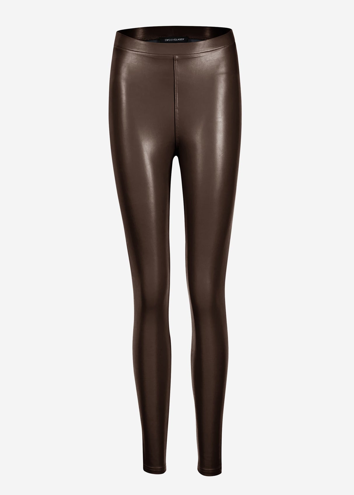 Thermal leggings, dark brown
