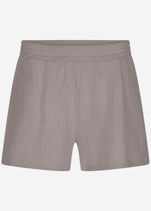 Muslin shorts, taupe