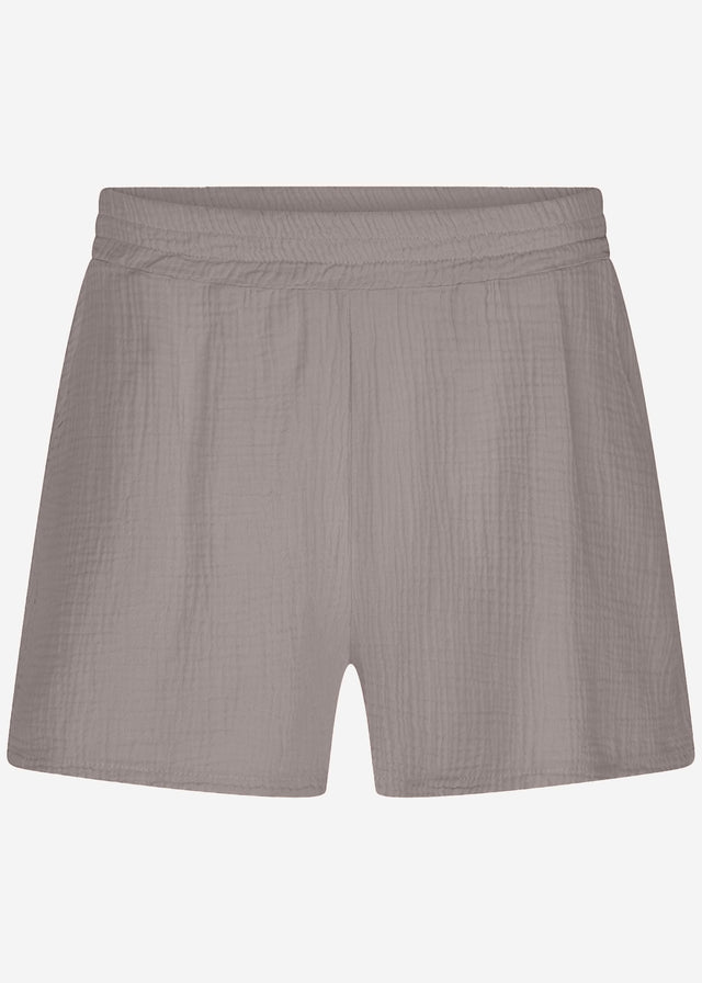 Musselin Shorts - taupe