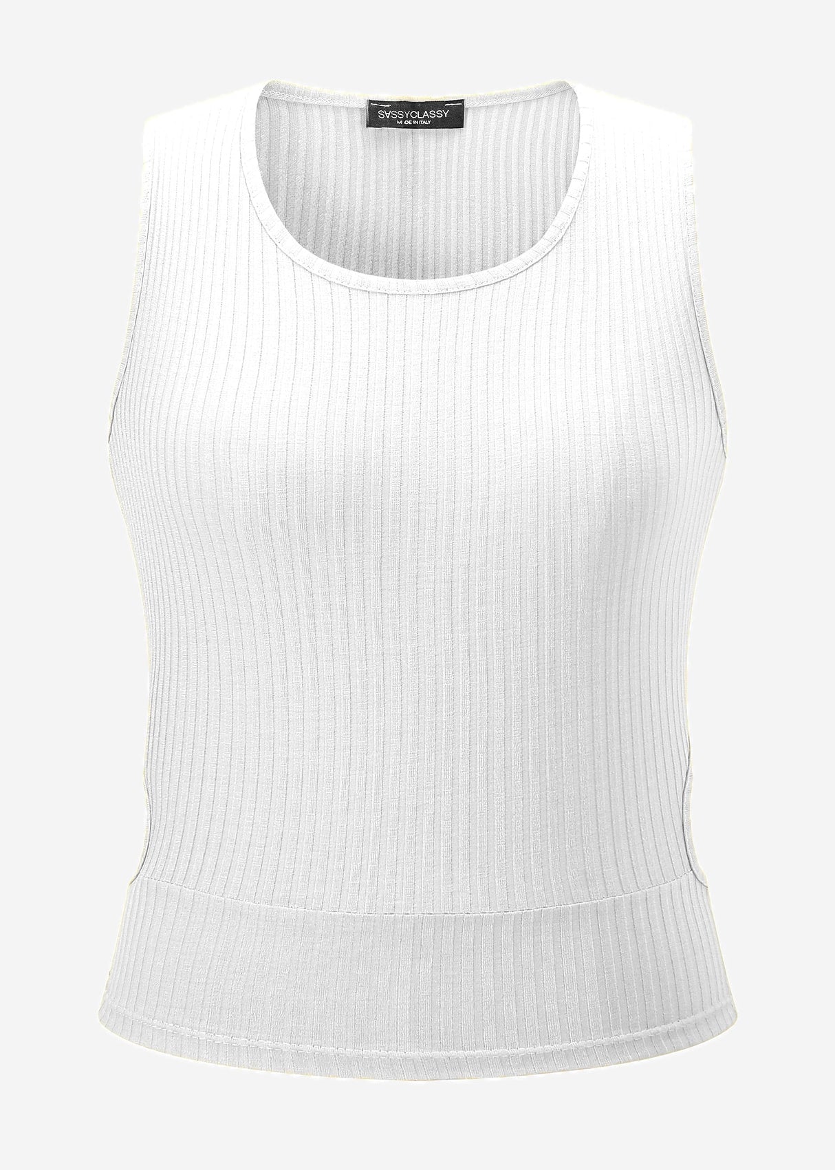 Top mit Cut-Out - offwhite
