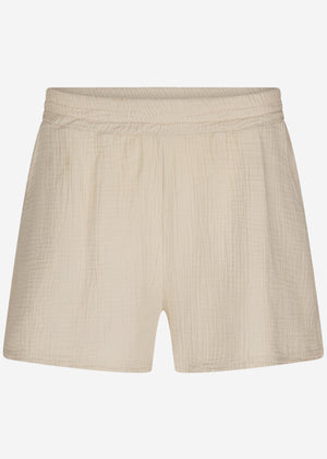 Muslin shorts, beige