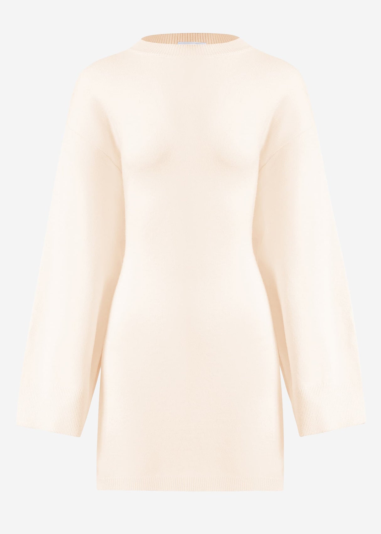 Oversize Pullover mit Seitenschlitzen - offwhite