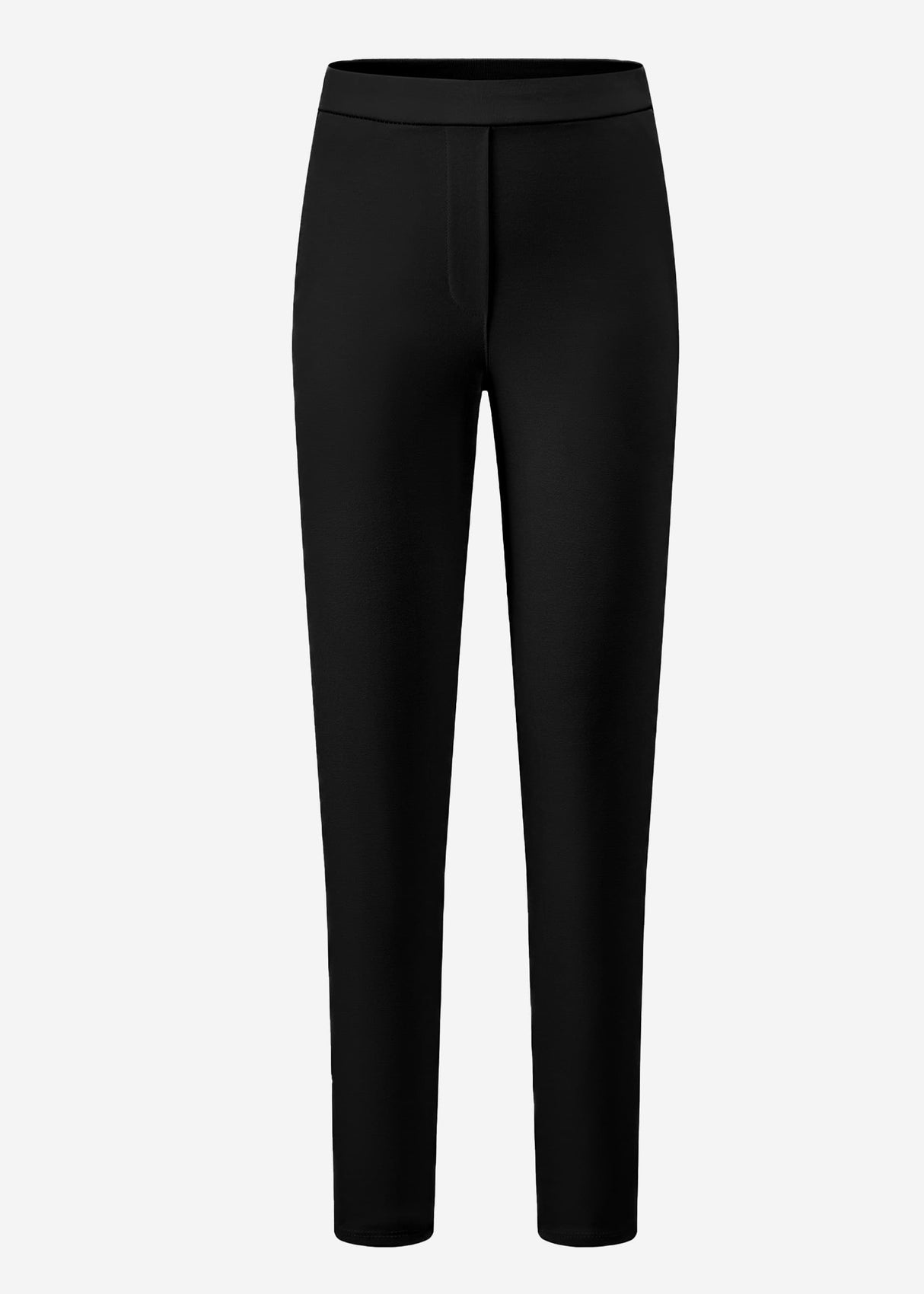 Jersey Chinos, schwarz