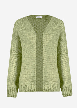 Oversized cardigan - light green