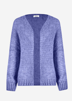 Oversize Cardigan - flieder