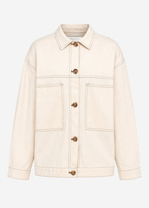 Blusenjacke - beige