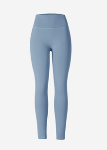 High Waist Sportleggings - blau
