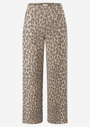 Leo fabric trousers - brown