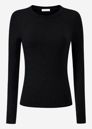 Long-sleeved shirt - black