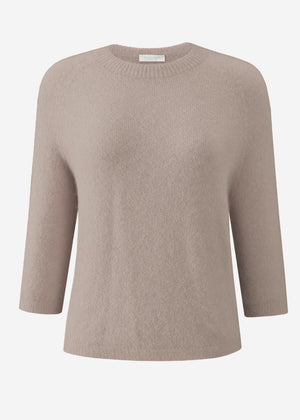 Knitted top - taupe