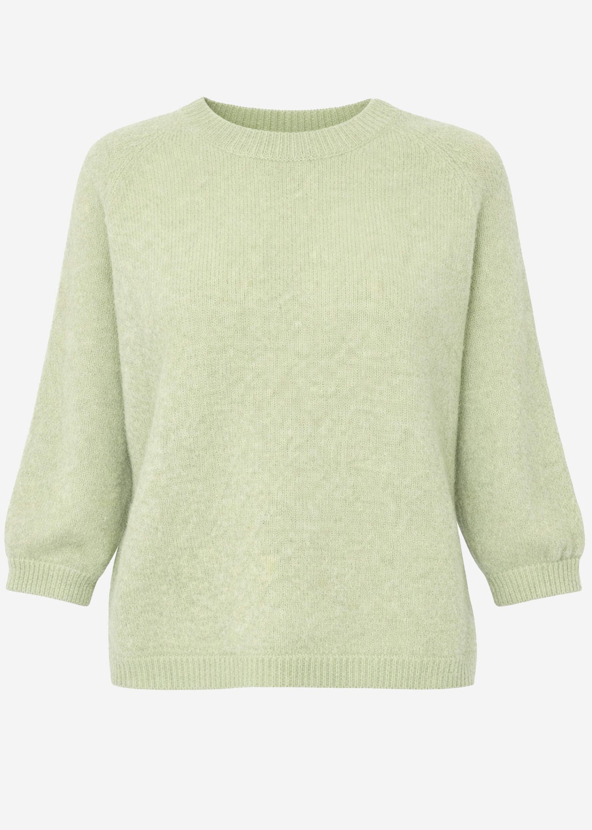 Strickoberteil - salbeigrün