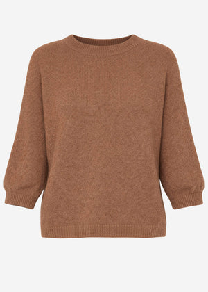Knitted top - brown