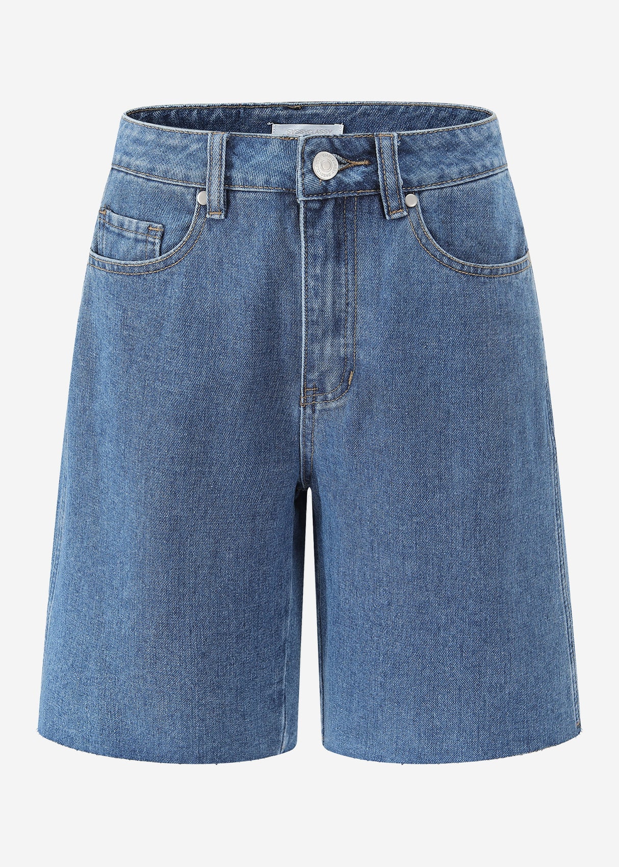 Bermuda Jeans Shorts - blau