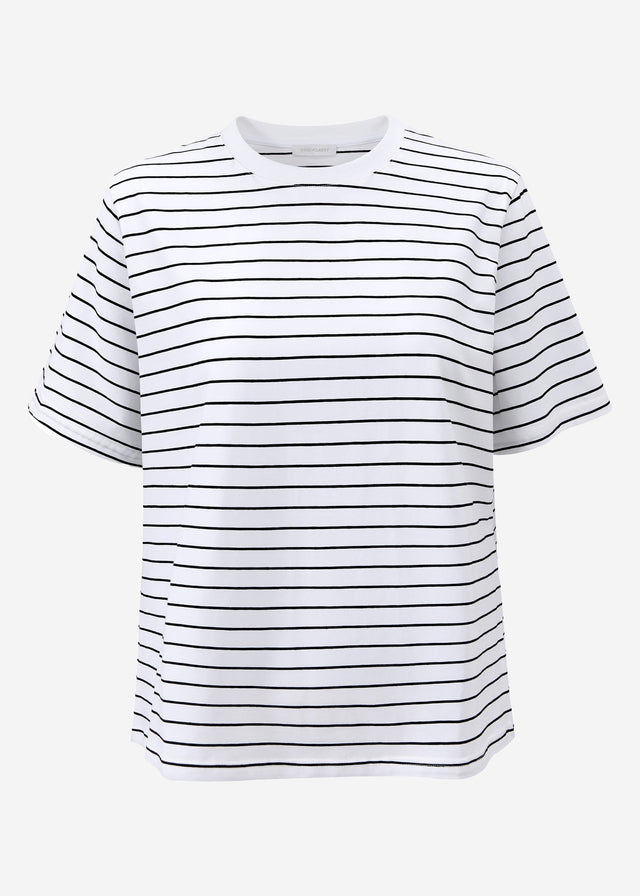 Striped T-shirt - off-white