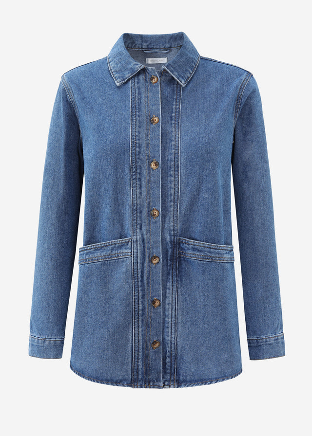 Denim jacket - blue