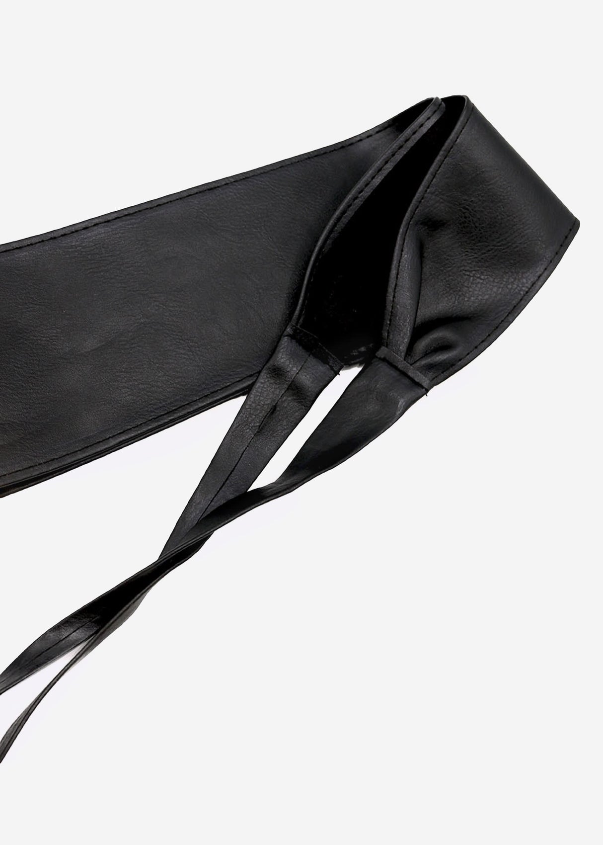 Tie belt, black