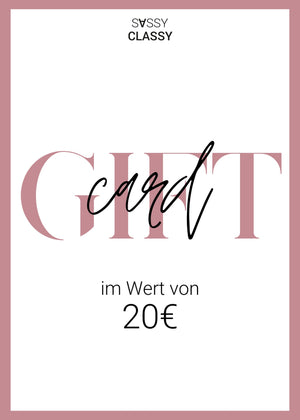SASSYCLASSY Geschenkgutschein