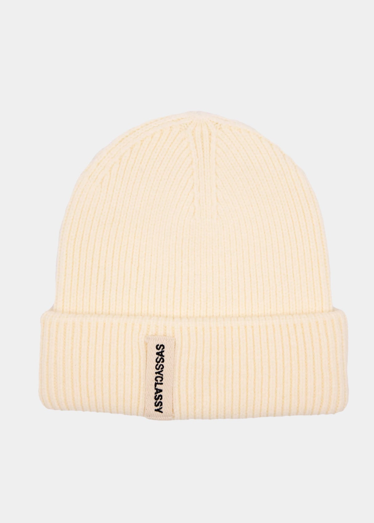 SASSYCLASSY Beanie - off-white