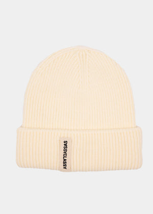 SASSYCLASSY Beanie - off-white