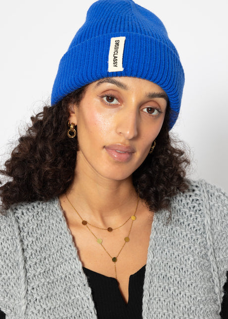 SASSYCLASSY Beanie - royalblau